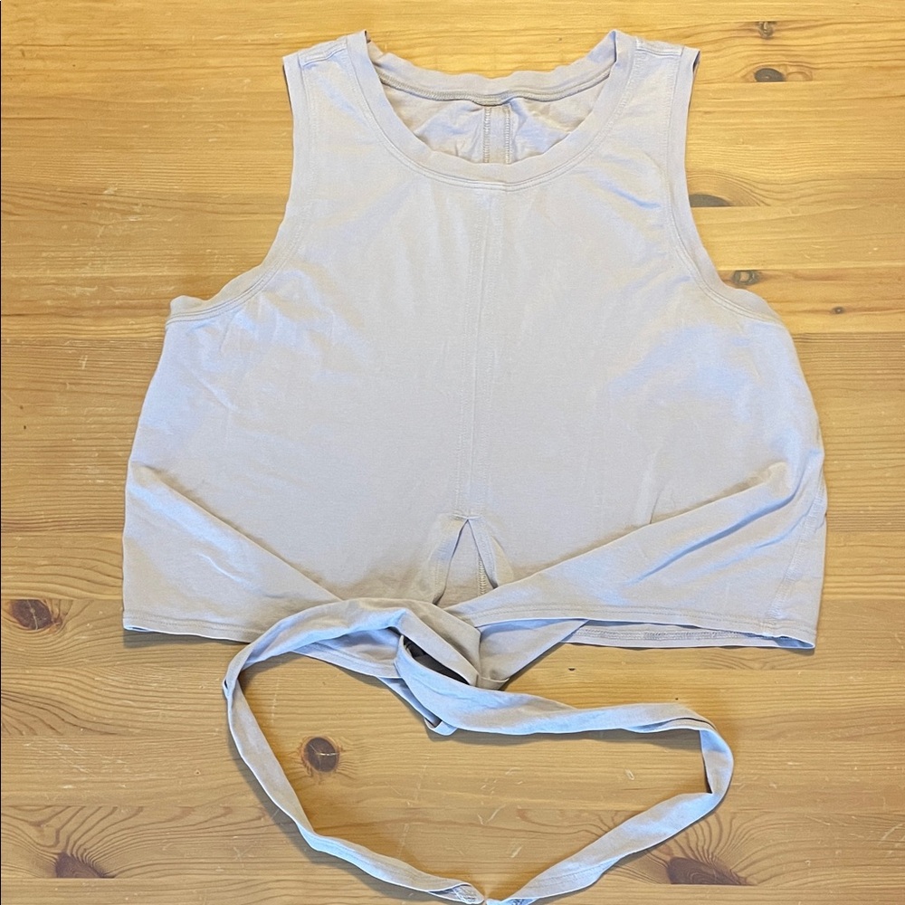 lululemon athletica light lavender Crop Top